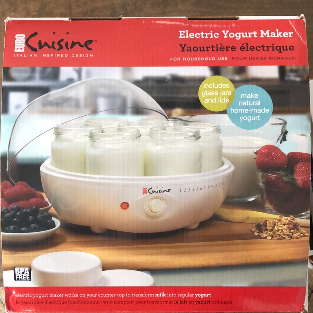 Euro Cuisine Electric Yogurt Maker